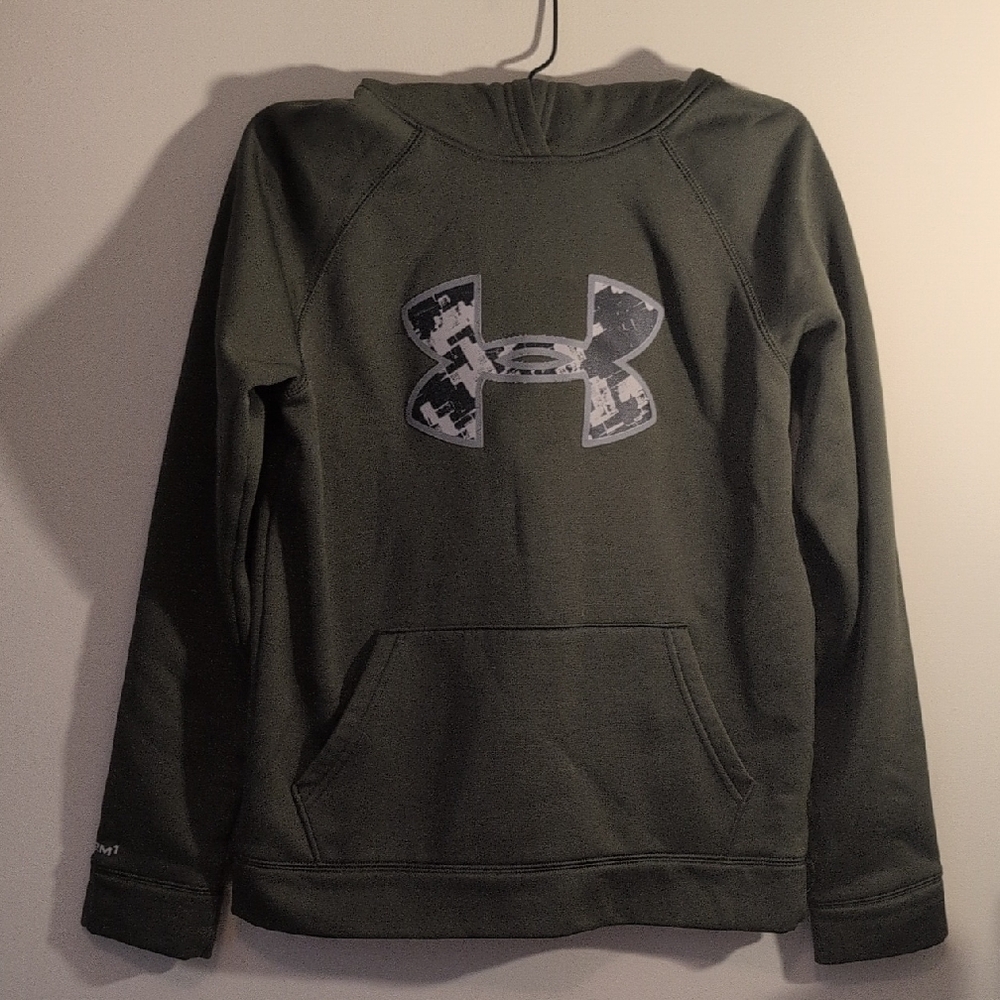 Under Armour Kids' Dark Green Hoodie